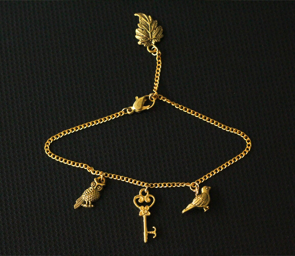 Golden Key Bracelet